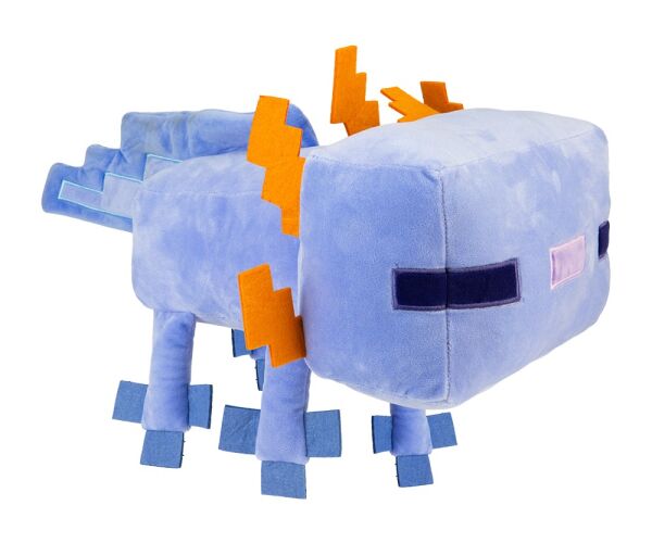 Minecraft plyš Axolotl modrý 44 cm