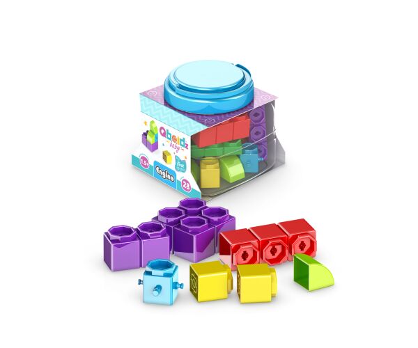 ENGINO Stavebnice BABY QBOIDZ - MY FIRST STEPS set malý