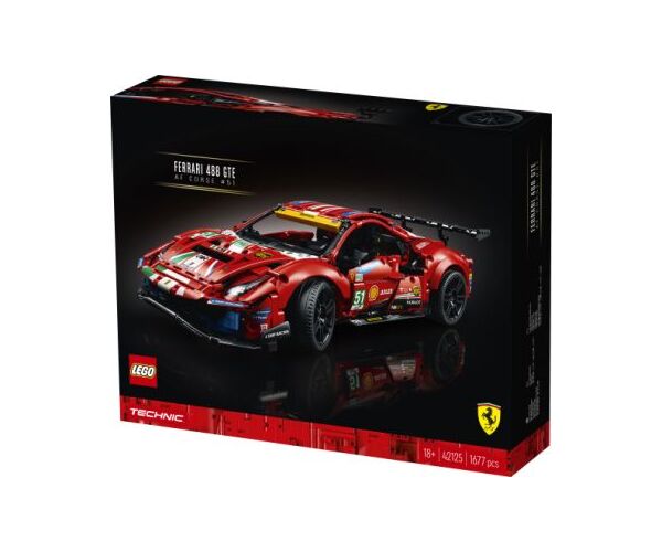 LEGO Technic 42125 Ferrari 488 GTE „AF Corse #51”