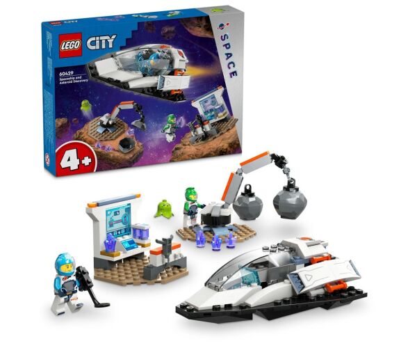 LEGO® City 60429 Vesmírná loď a objev asteroidu