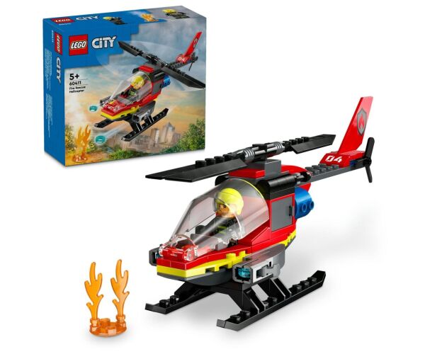 LEGO® City 60411 Hasičský záchranný vrtulník
