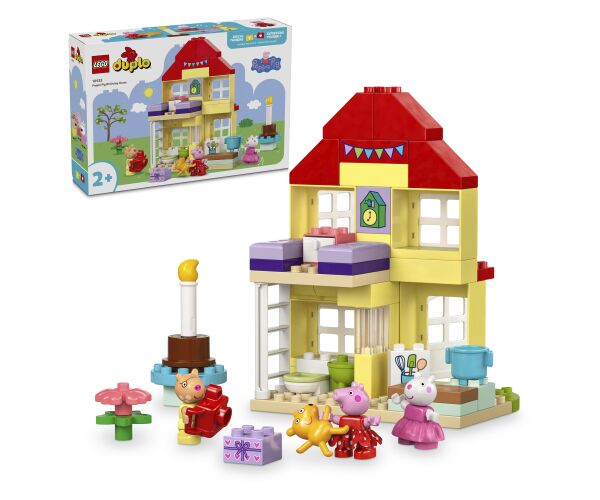 LEGO® DUPLO®  10433 Prasátko Peppa a narozeninový dům