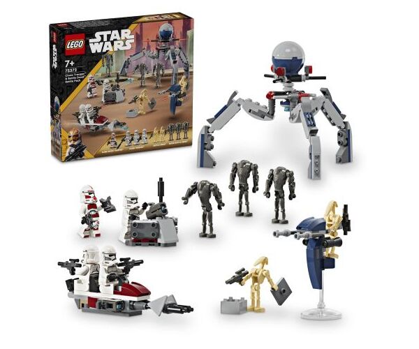 LEGO® Star Wars™ 75372 Bitevní balíček klonového vojáka a bitevního droida