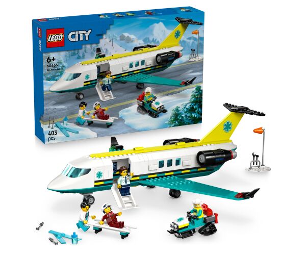 LEGO® City 60465 Letadlo záchranářské služby