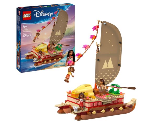 LEGO® Disney 43270 Vaiana a dobrodružství na kánoi
