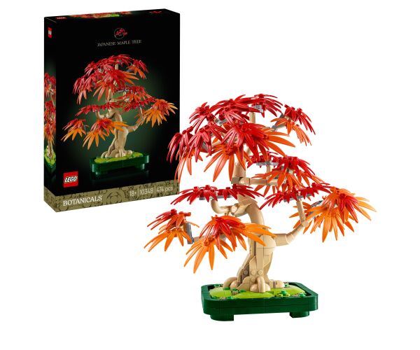 LEGO® Botanicals 10348 Bonsaj – Japonský červený javor