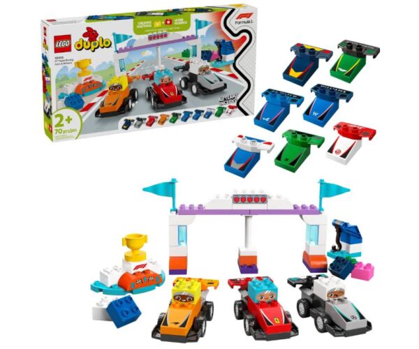 LEGO® DUPLO® 10445 Závodní auta a řidiči týmu F1®