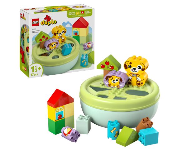 LEGO® DUPLO® 10441 Třídění tvarů: Domeček pro štěňátka