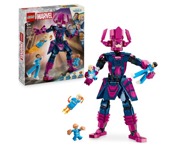 LEGO® Marvel 76316 Fantastická čtyřka vs. sestavitelná figurka Galactuse