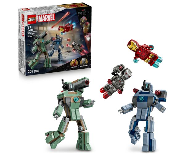 LEGO® Marvel 76320 Iron Man a War Machine vs. Hammerovy Drony