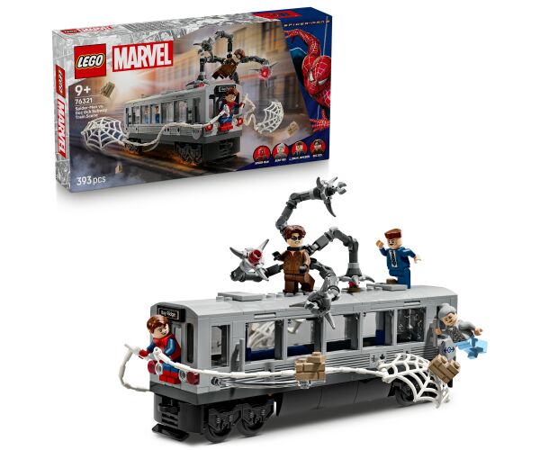 LEGO® Marvel 76321 Spider-Man vs. Doc Ock: Scéna v metru