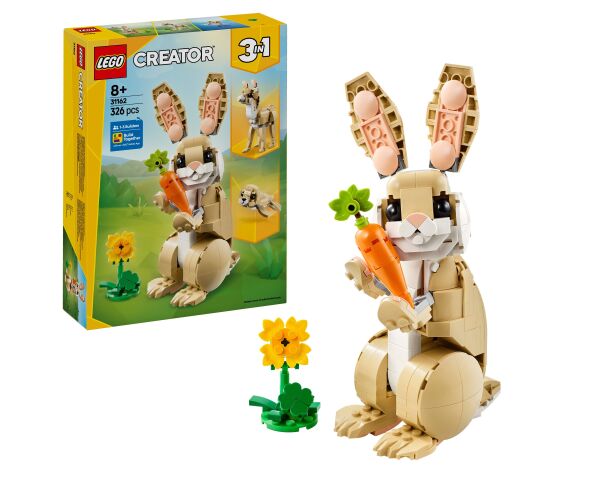 LEGO® Creator 3 v 1 31162 Roztomilý králíček
