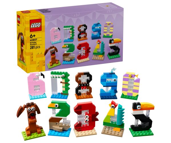 LEGO® 40807 Narozeninová čísla