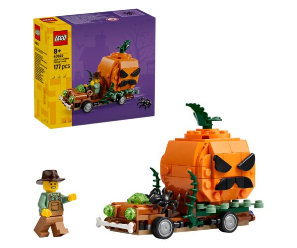 LEGO® 40822 Pick-up s halloweenskými dýněmi
