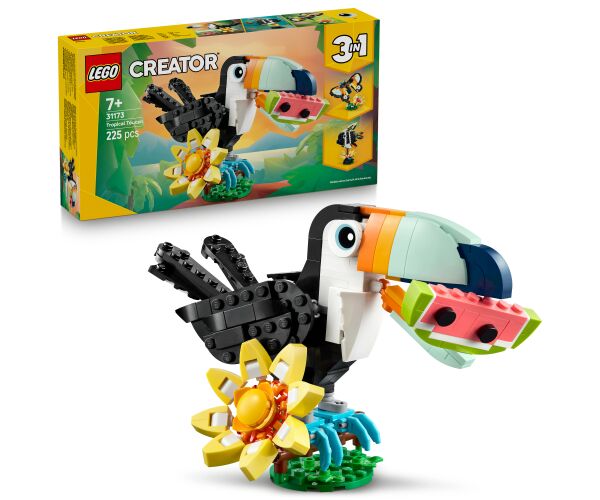 LEGO® Creator 3 v 1 31173 Divoká zvířata: Tropický tukan