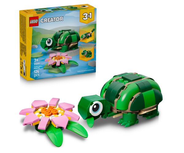LEGO® Creator 3 v 1 31377 Želva s leknínem