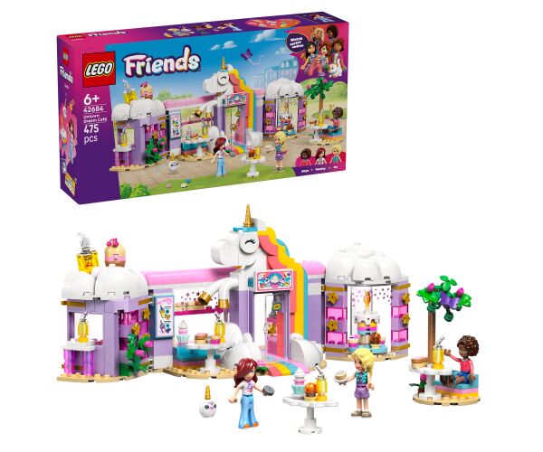 LEGO® Friends 42684 Snová kavárna s jednorožcem