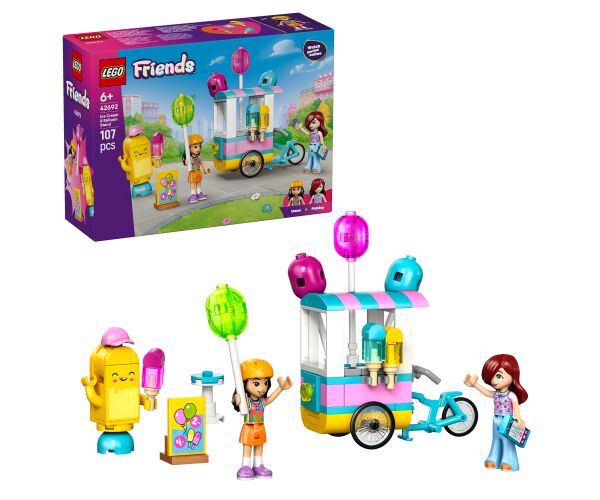 LEGO® Friends 42692 Stánek se zmrzlinou a balónky