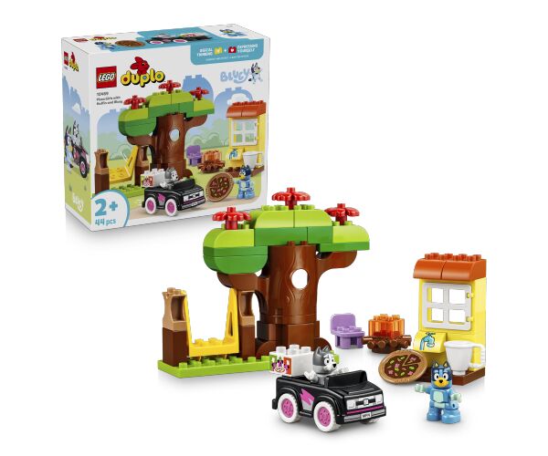 LEGO® DUPLO® 10469 Muffin, Bluey a rozvoz pizzy