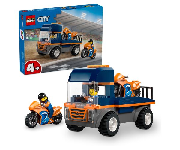 LEGO® City 60491 Kamion na přepravu motorek