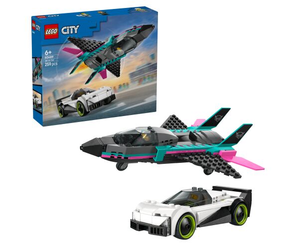 LEGO® City 60489 Tryskáč vs. auto