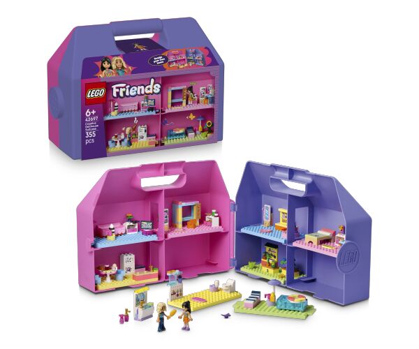 LEGO® Friends 42697 Kreativní kufřík a domek pro panenky