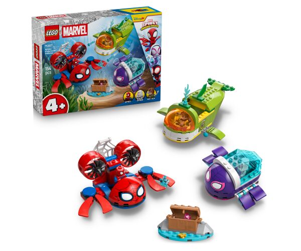 LEGO® | Marvel Spidey a jeho úžasní přátelé 11207 Spidey: Podmořská vozidla