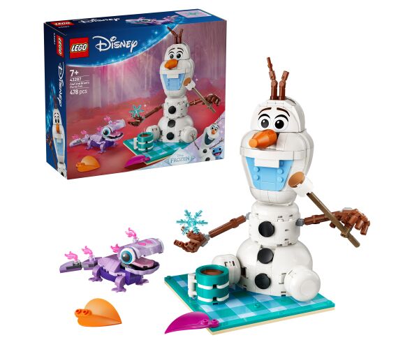 LEGO® - Disney Ledové království 43287 Olaf a Bruni na zábavném pikniku