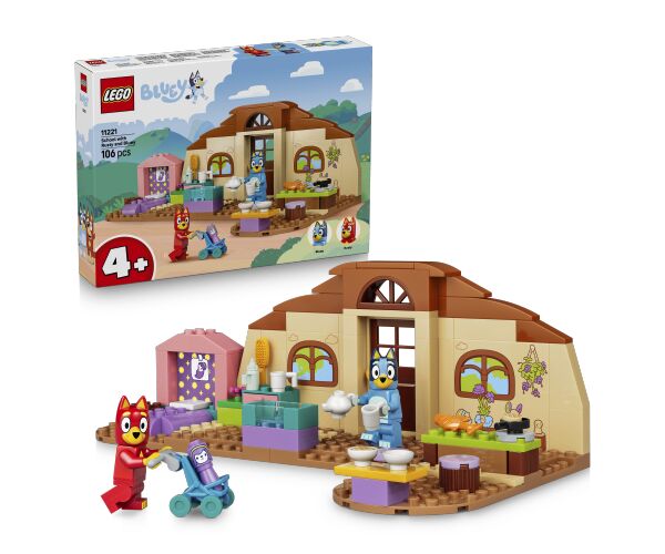 LEGO® Bluey 11221 Rusty, Bluey a škola