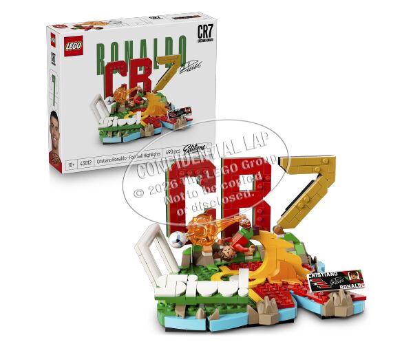 Lego 43012 Cristiano Ronaldo – Hvězdné momenty fotbalu