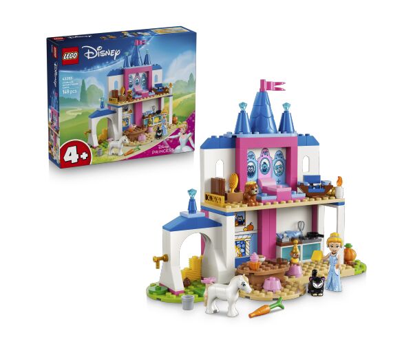LEGO® I Disney Princess 43283 Popelčin zámek a její zvířecí přátelé