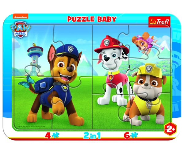 Trefl Puzzle s rámečkem - Paw Patrol