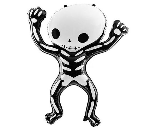 Halloween pro děti  -  Obří balónek fóliový Kostra