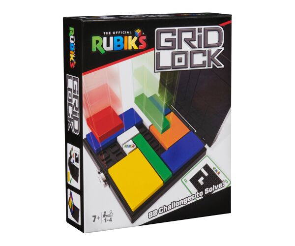 RUBIKOVA KOSTKA LOGICKÁ SKLÁDACÍ HRA GRIDLOCK