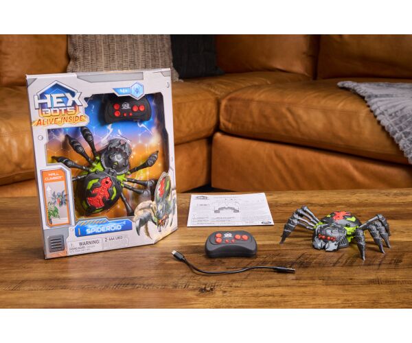 HEX BOTS RC TARANTULE LEZOUCÍ PO STĚNÁCH