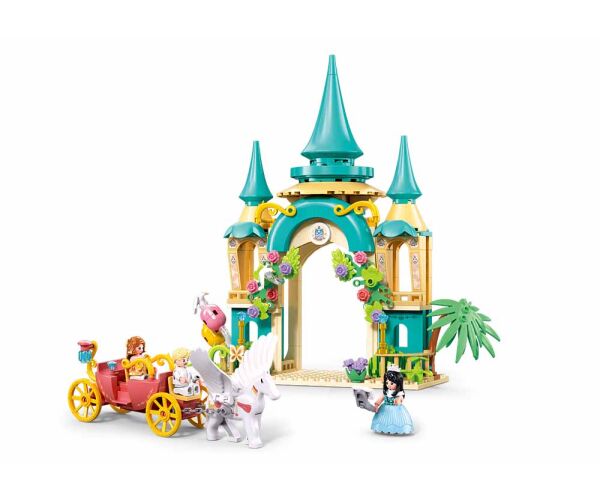 Metropolis Zábavný park - Vstupní brána s kočárem