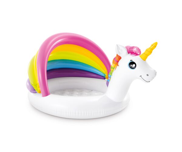 57113NP Bazén se stříškou jednorožec 127 x 102 cm
