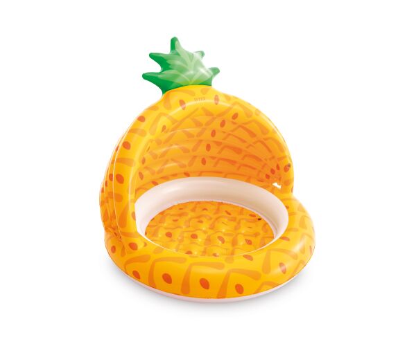 58414NP Bazén nafukovací se stříškou ananas 102 x 94 cm