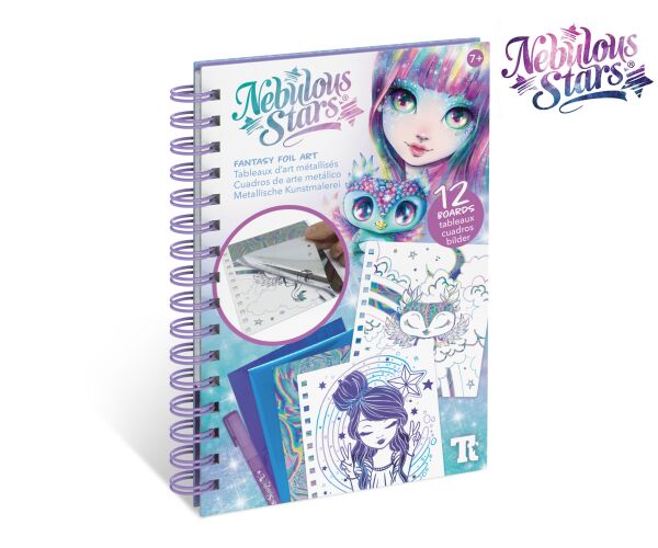 Nebulous Stars Fantasy tvoření pomocí fólie