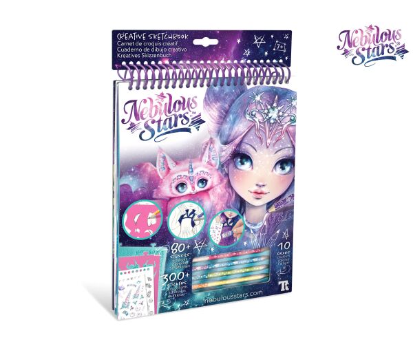 Nebulous Stars Kreativní sketchbook Nebulia