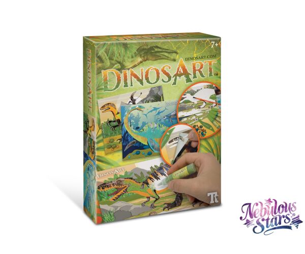 DinosArt Tvoření pomocí písku a folie