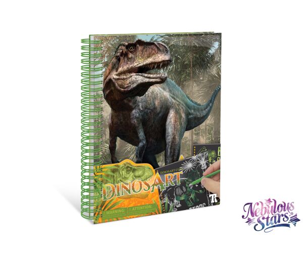 DinosArt Vyškrabovací deníček