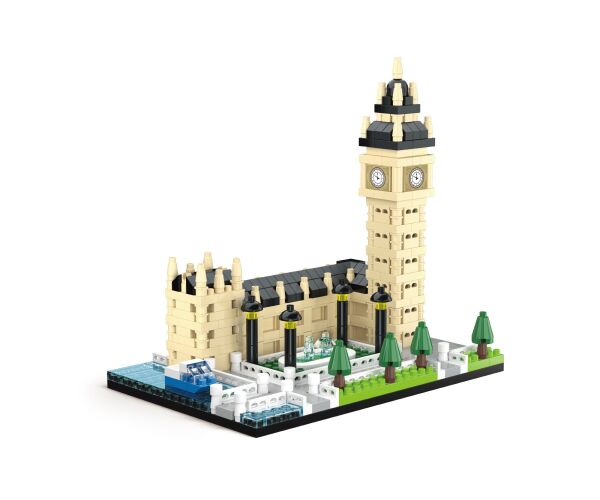KOCO Stavebnice Big Ben 523 dílků 12x8x11,5 cm