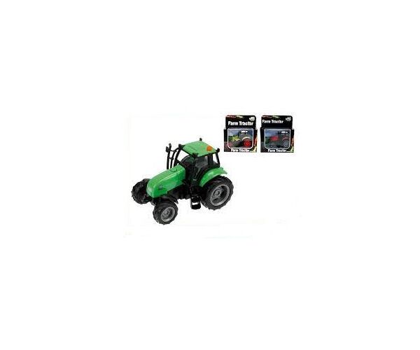 Traktor kovový 12 cm - světelné a zvukové efekty