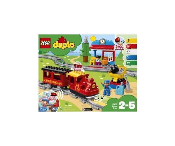 LEGO DUPLO Town 10874 Parní vláček