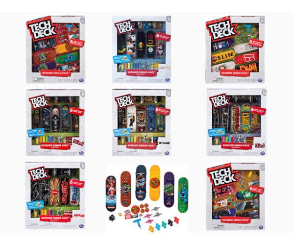 TECH DECK SKATESHOP 6KS S PŘÍSLUŠENSTVÍM