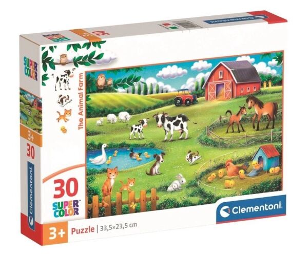 Clementoni Puzzle 30 Zvířecí farma