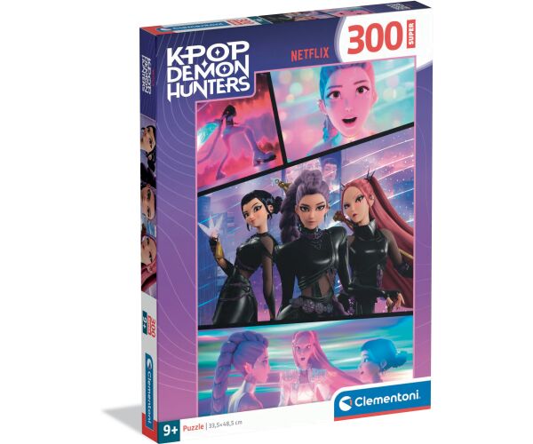 Clementoni Puzzle 300 Super K-Pop Demon Hunters