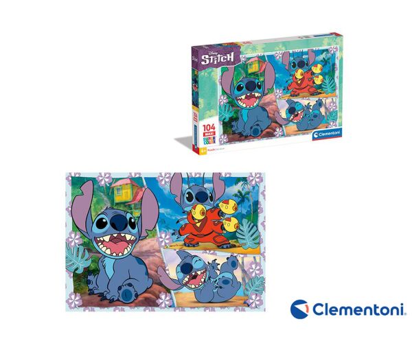 Puzzle 104 maxi Disney Stitch