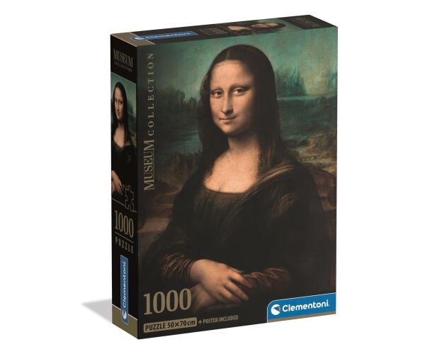 Clementoni Puzzle 1000 Muzeum Mona Lisa